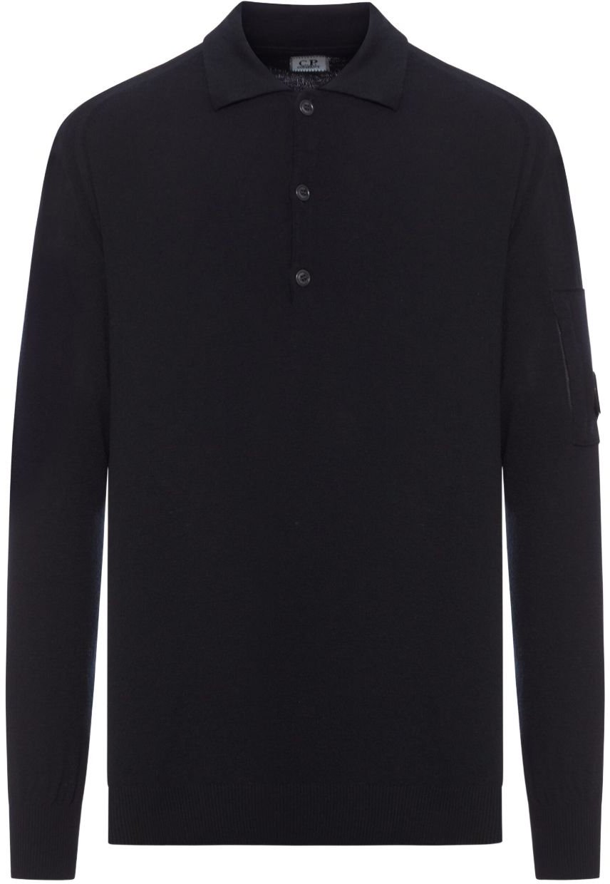 CP Company C.p. Company Sweaters Black Zwart