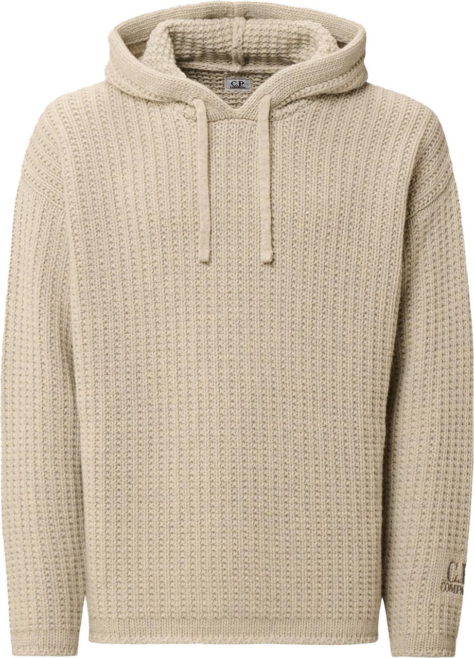 CP Company Heren Knitwear - Cardigan Wit