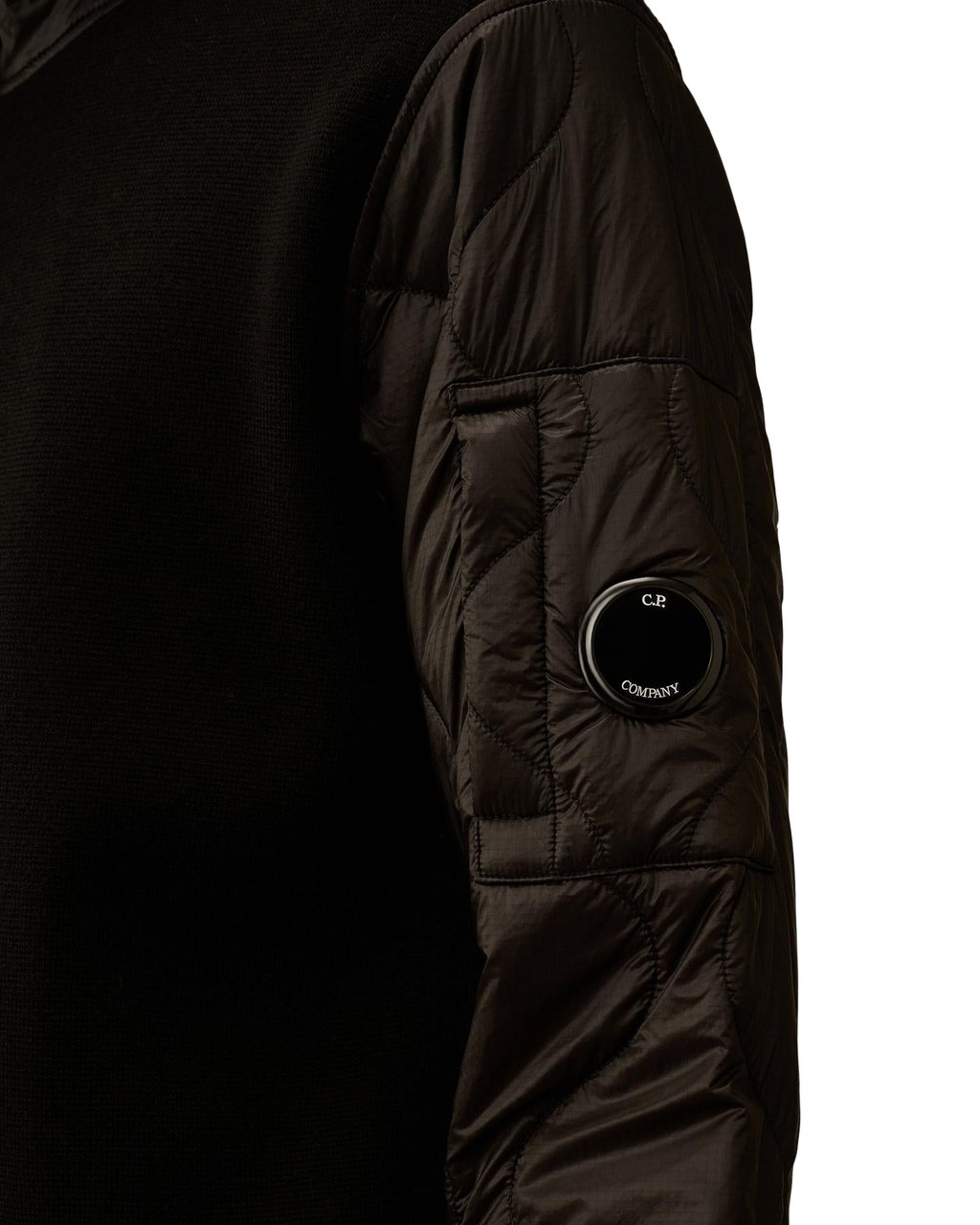 CP Company Heren Knitwear - Cardigan Zwart