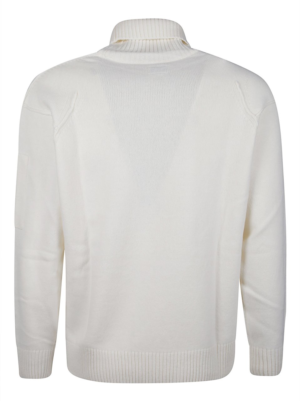 CP Company Grs Turtle Neck Sweater White Wit