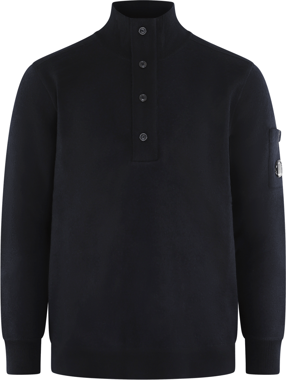 CP Company Heren Knitwear - Polo Collar Blauw