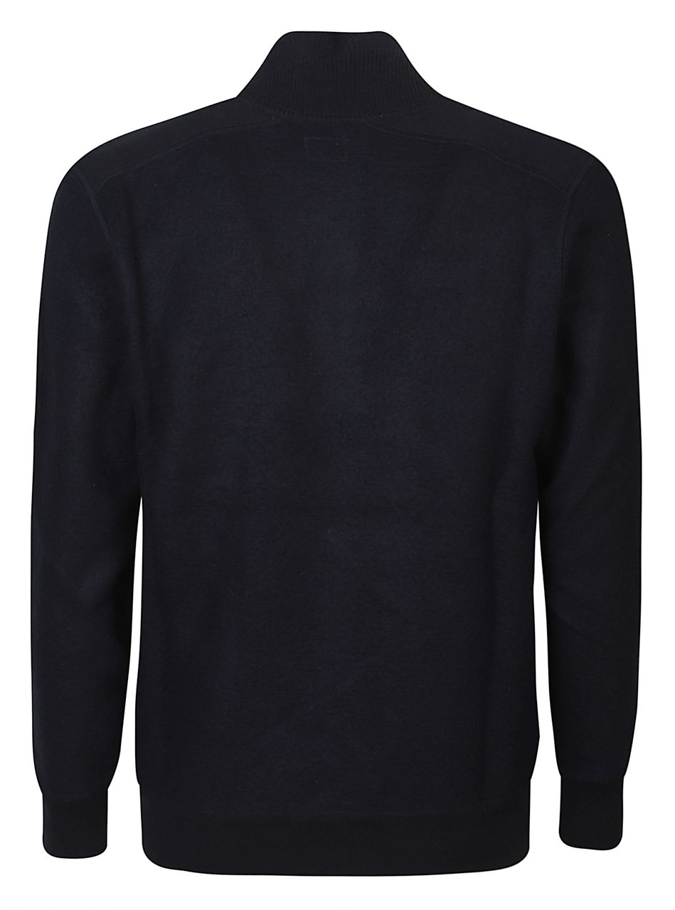 CP Company Polo Collar Sweater Blue Blauw