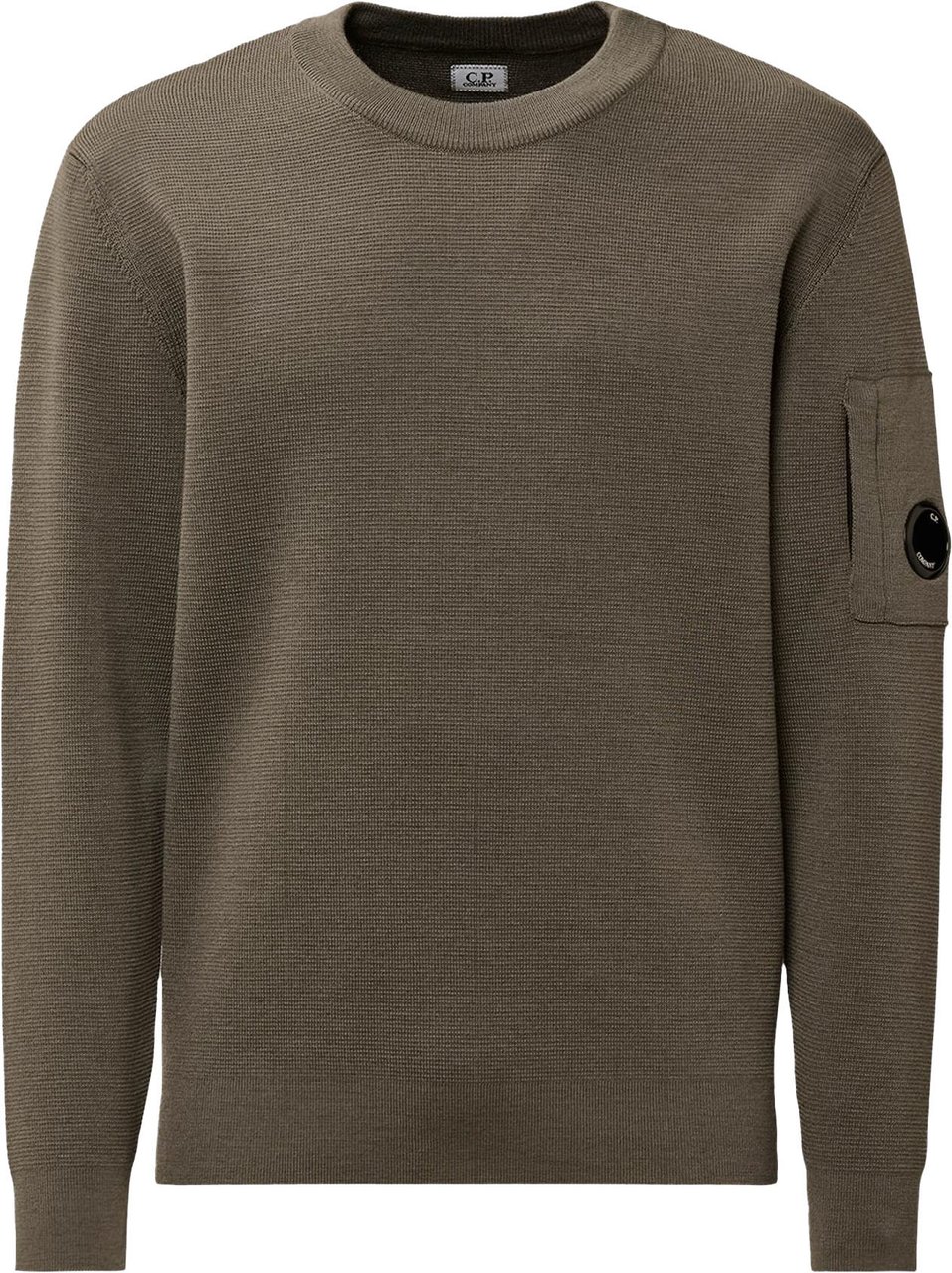 CP Company Heren Knitwear - Crew Neck Groen