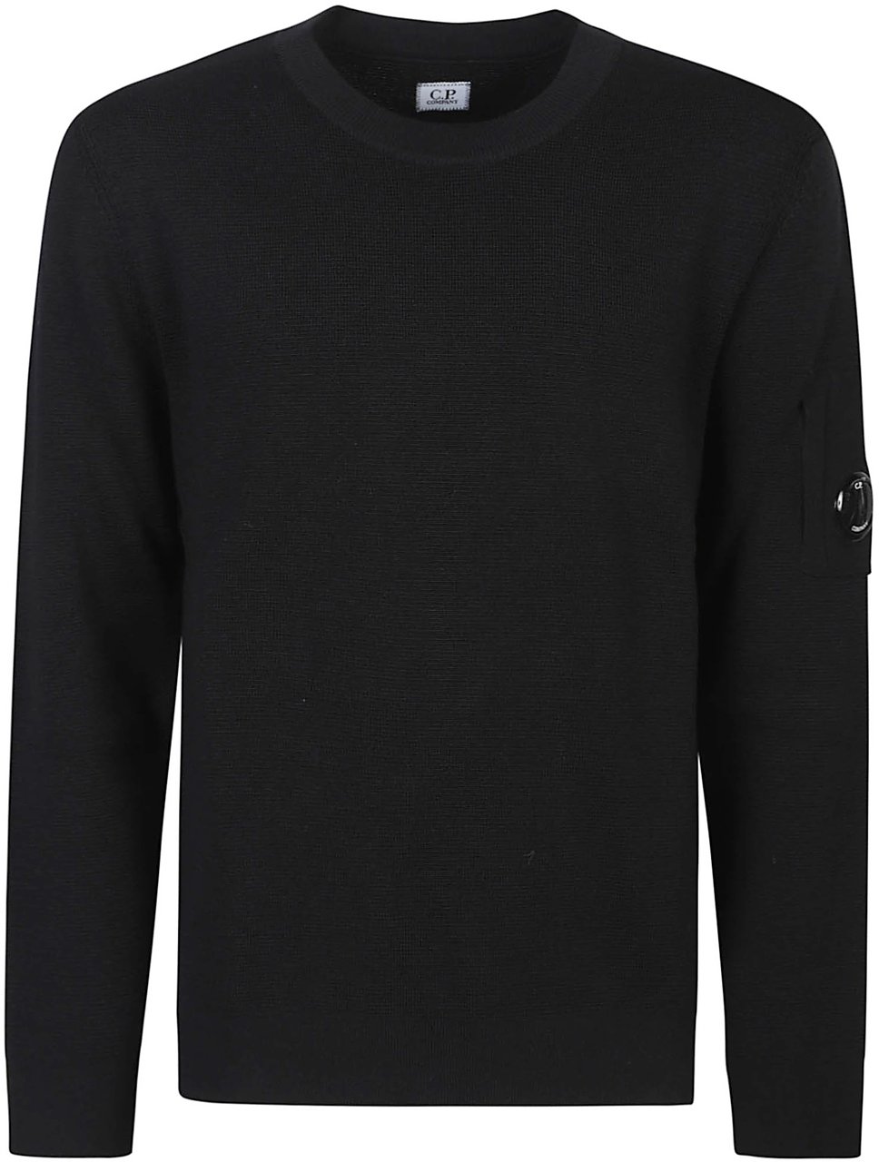 CP Company Re-wool Sweater Black Zwart