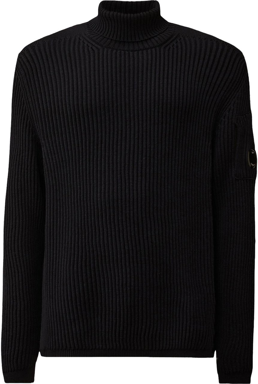 CP Company Heren Re-Wool Zip Cardigan Blauw Blauw