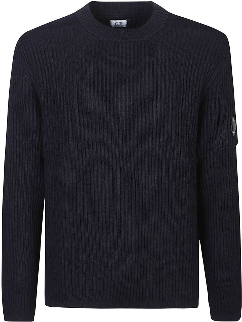 CP Company Re-wool Sweater Blue Blauw