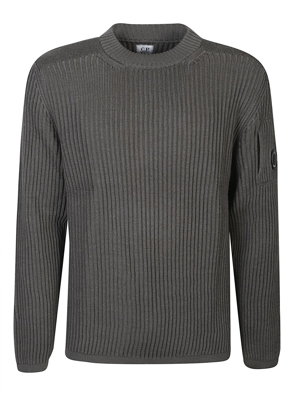 CP Company Re-wool Sweater Green Groen