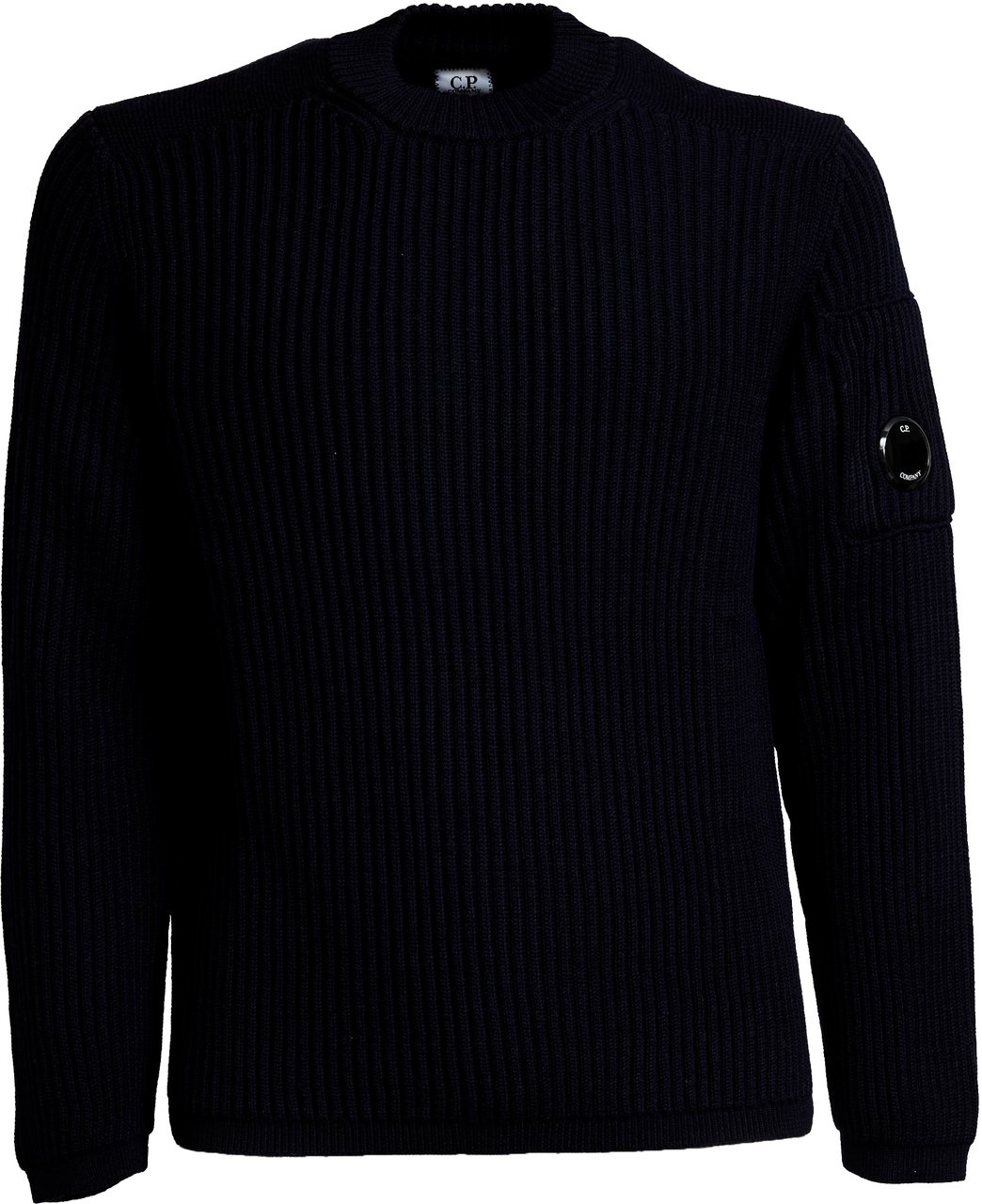 CP Company Re-wool Crew Neck Knit Blauw