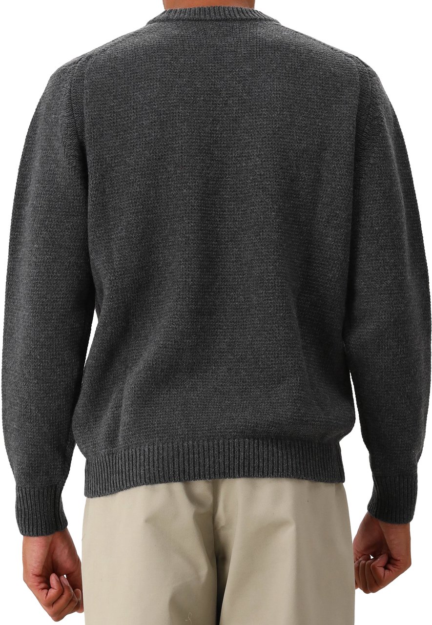 CP Company C.P. Company Gebreide Trui Grijs Lambswool Mixed Grijs