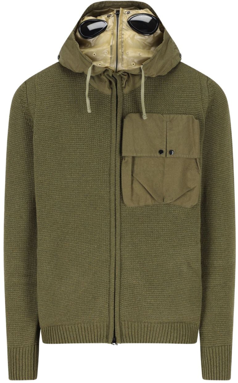 CP Company C.p. Company Sweaters Green Groen