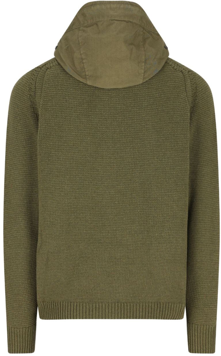 CP Company C.p. Company Sweaters Green Groen