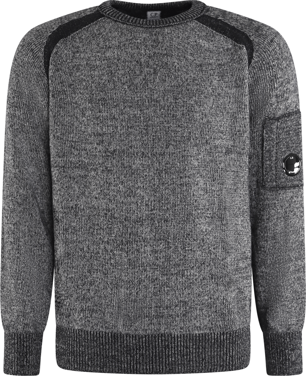 CP Company Heren Knitwear - Crew Neck Grijs