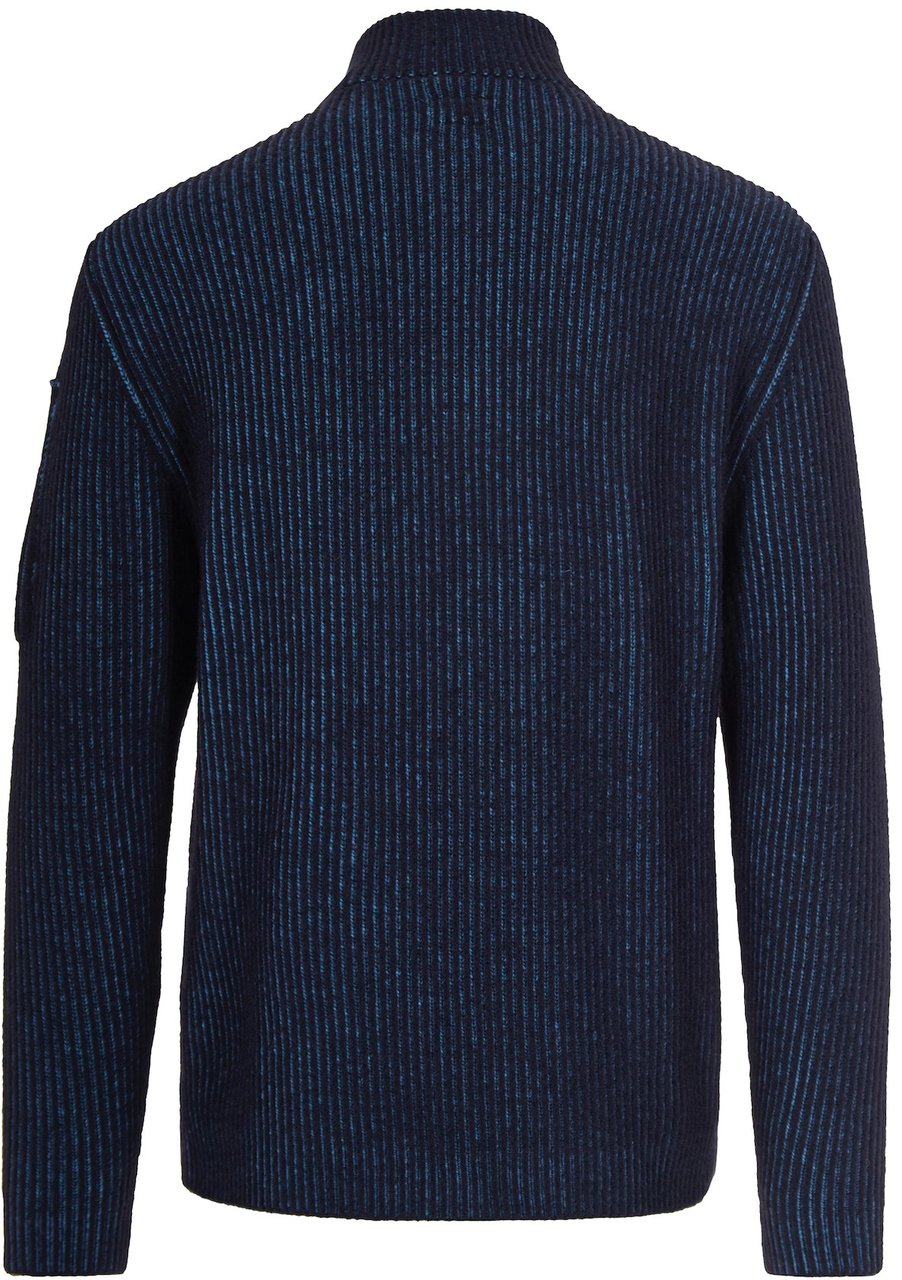 CP Company Sweaters Aegean Blue Blauw
