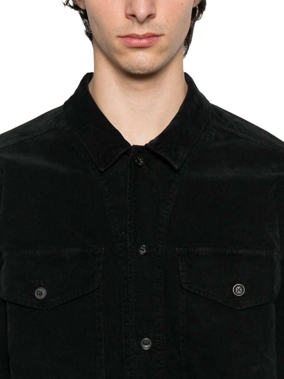 CP Company Shirts Black Zwart