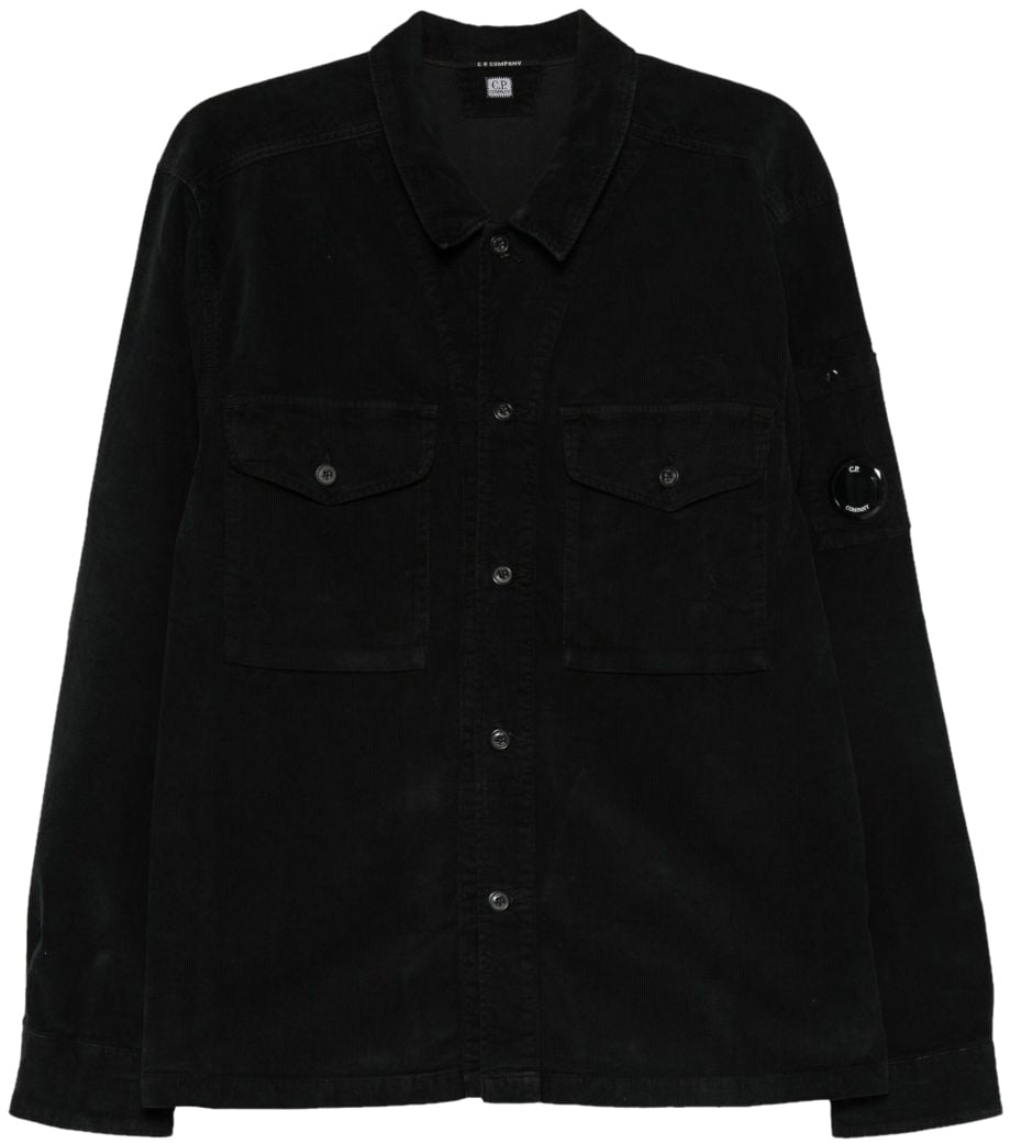 CP Company Shirts Black Zwart