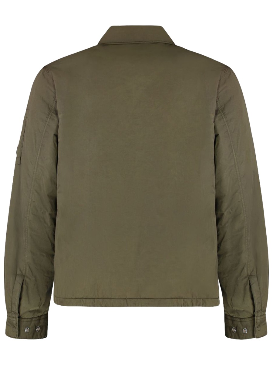 CP Company Black Chrome-R Polyamide Casual Shirt Grijs