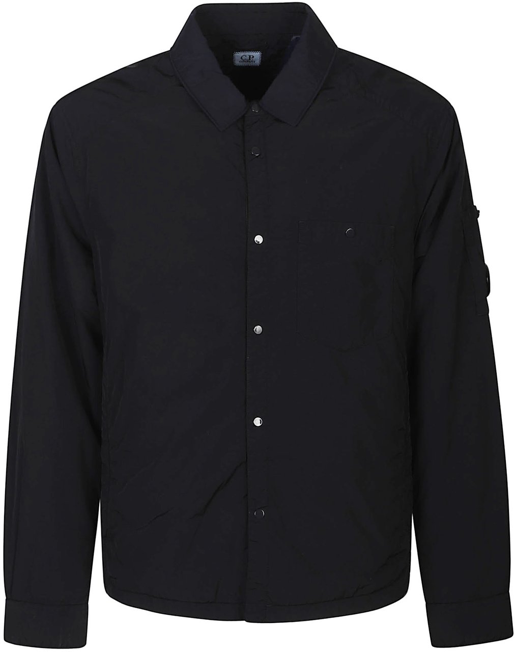 CP Company Chrome-r Padded Overshirt Blue Blauw