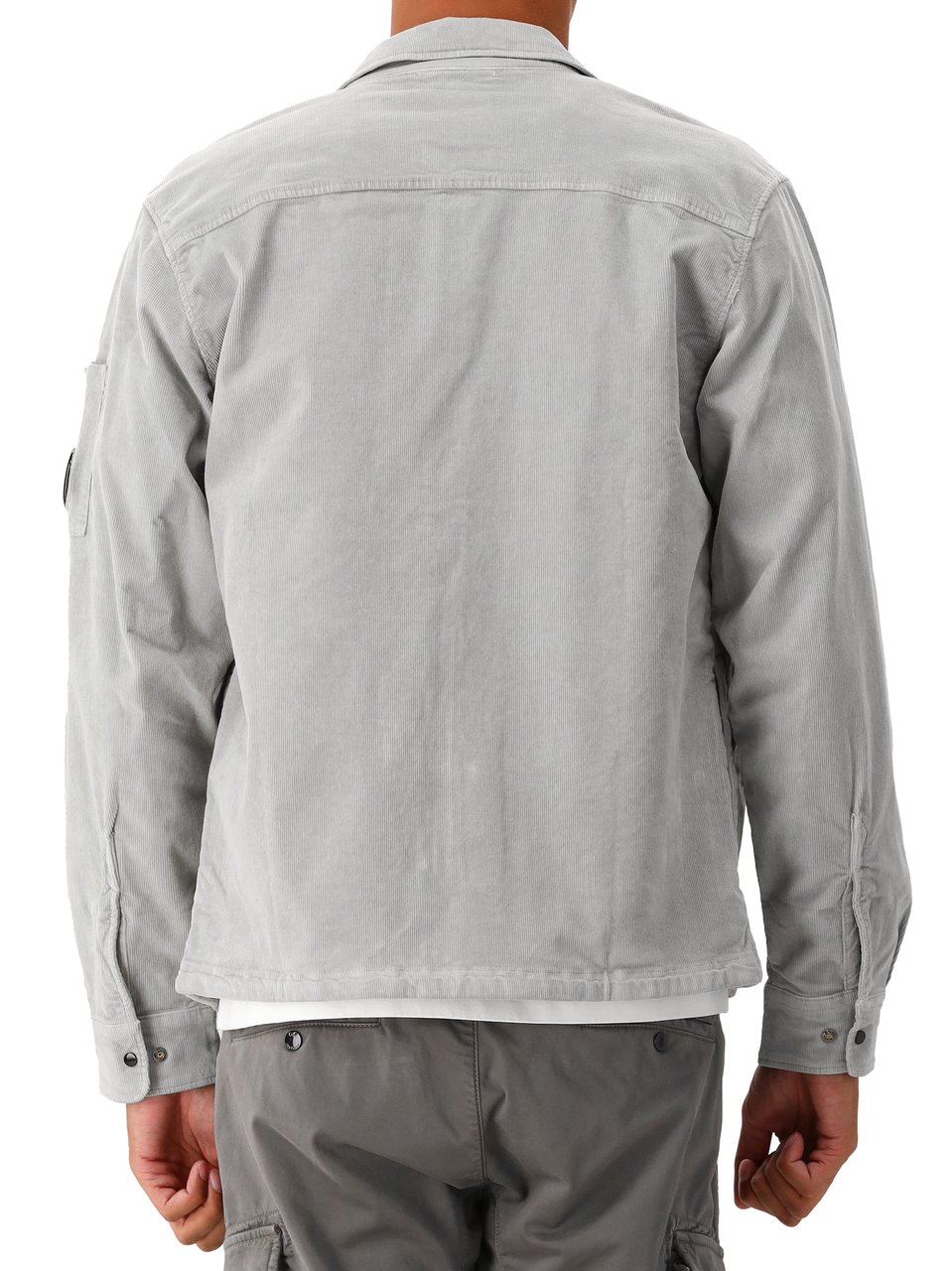 CP Company C.P. Company Overshirt Grijs Corduroy Grijs