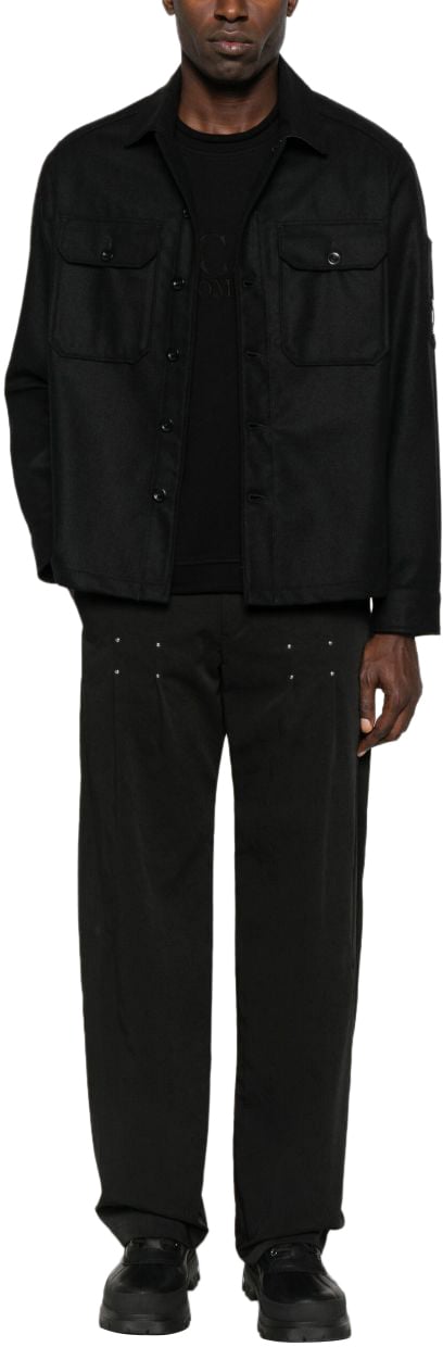 CP Company Shirts Black Zwart