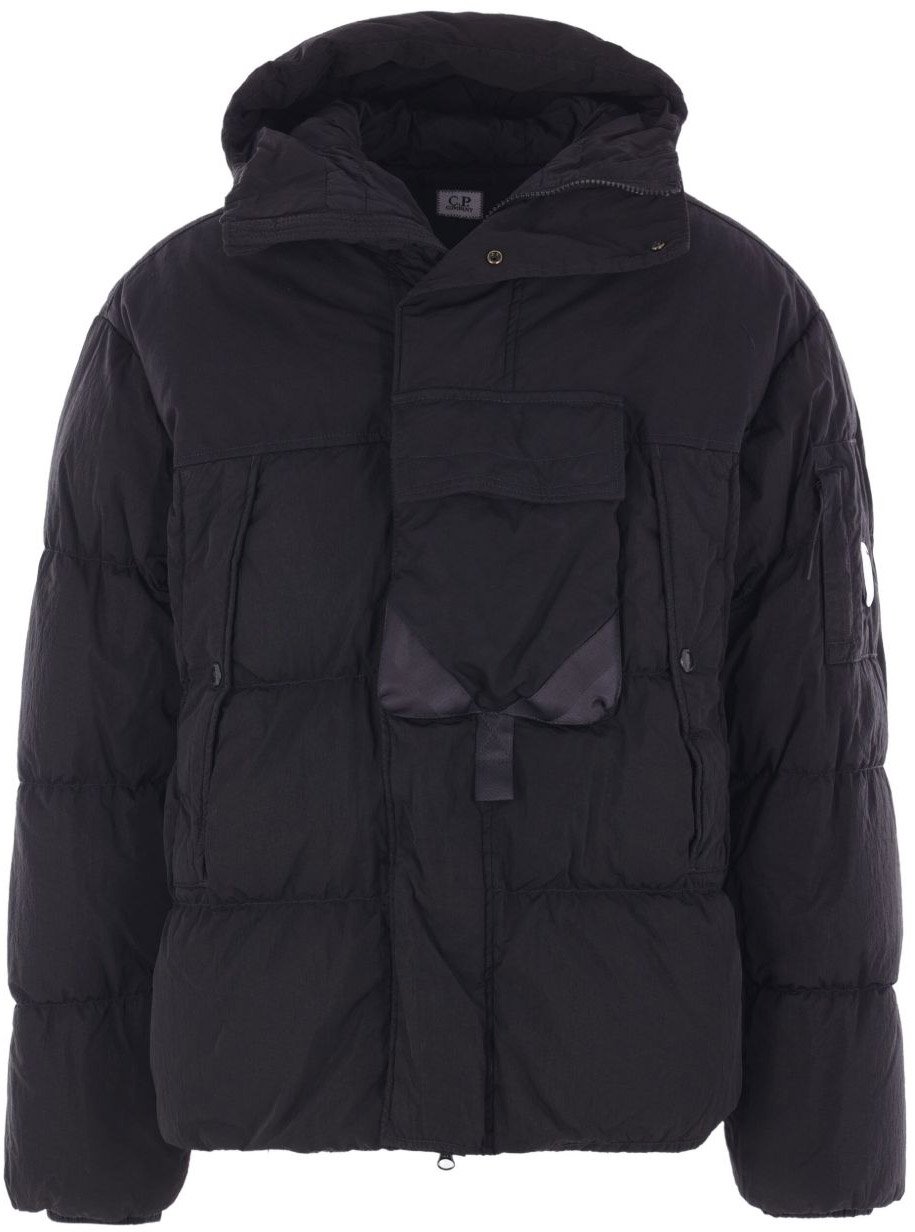 CP Company Coats Black Zwart