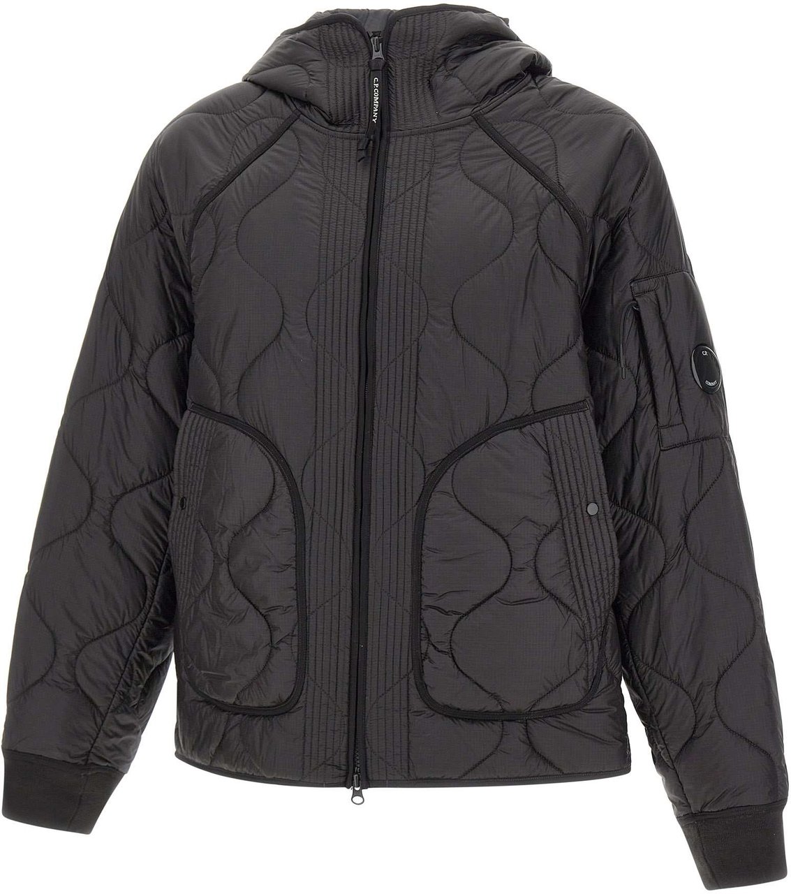 CP Company Coats Black Zwart
