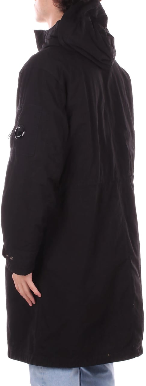 CP Company Coats Black Zwart