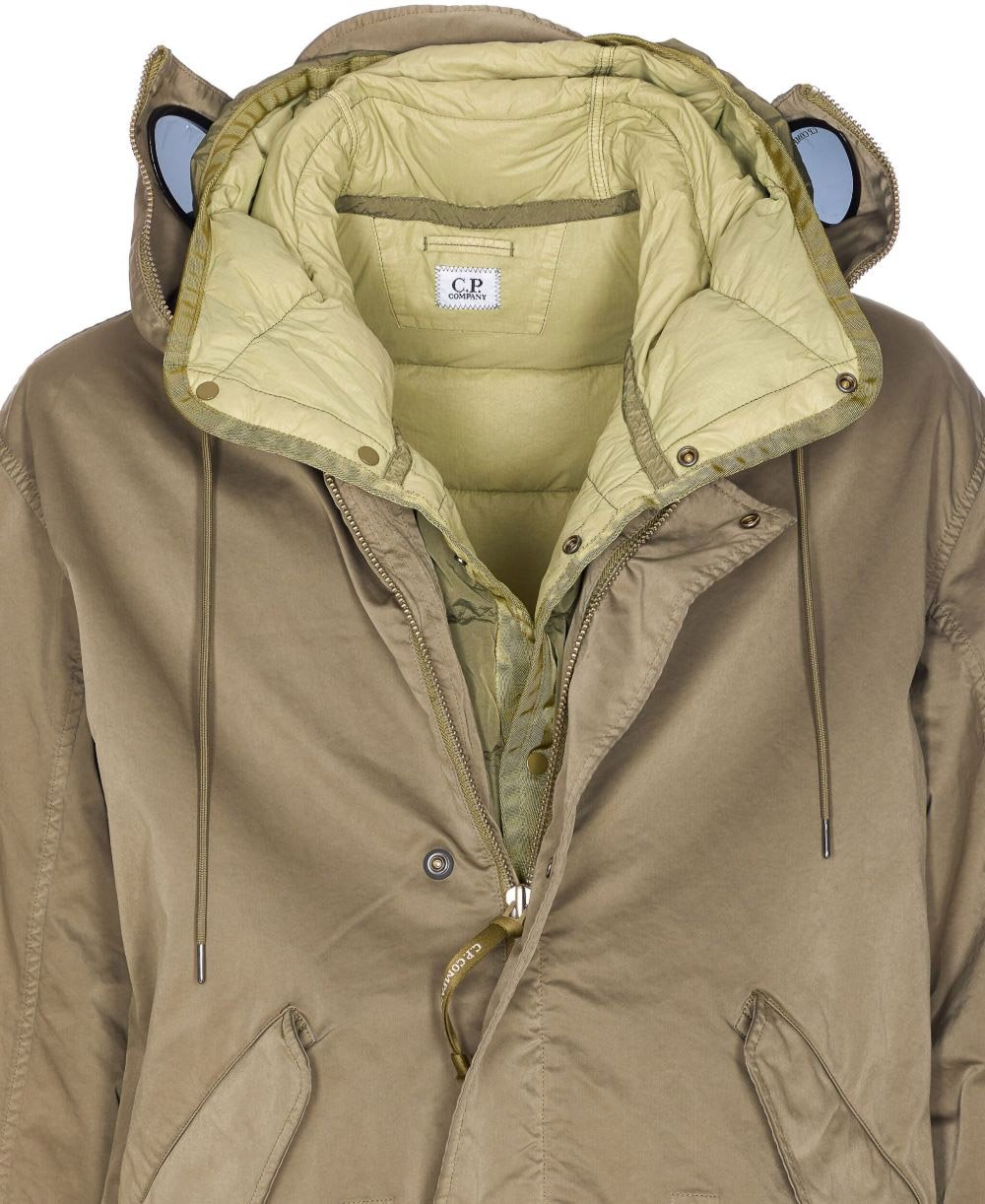 CP Company C.p. Company Coats Beige Beige