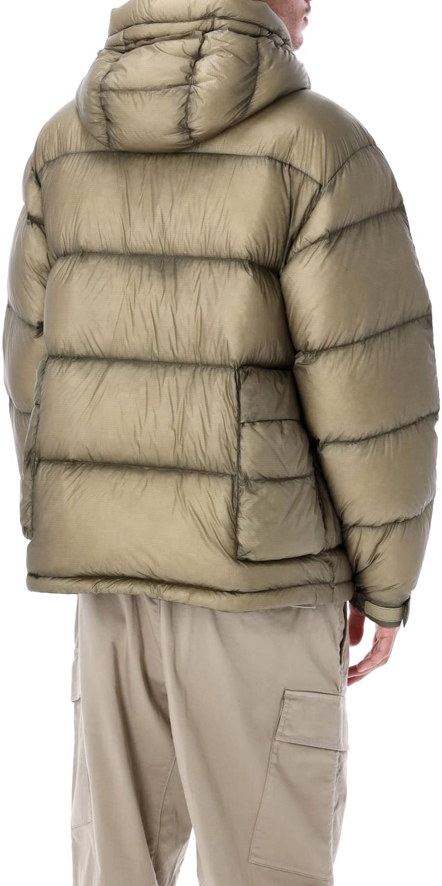 CP Company Dd Shell Puffer Jacket Fallen Rock Taupe