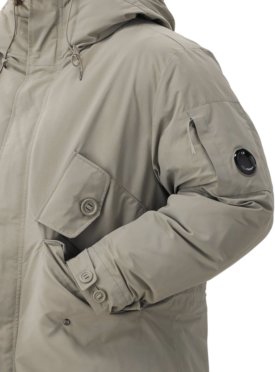 CP Company C.P. Company Jas Groen Long Jacket Recycled Groen