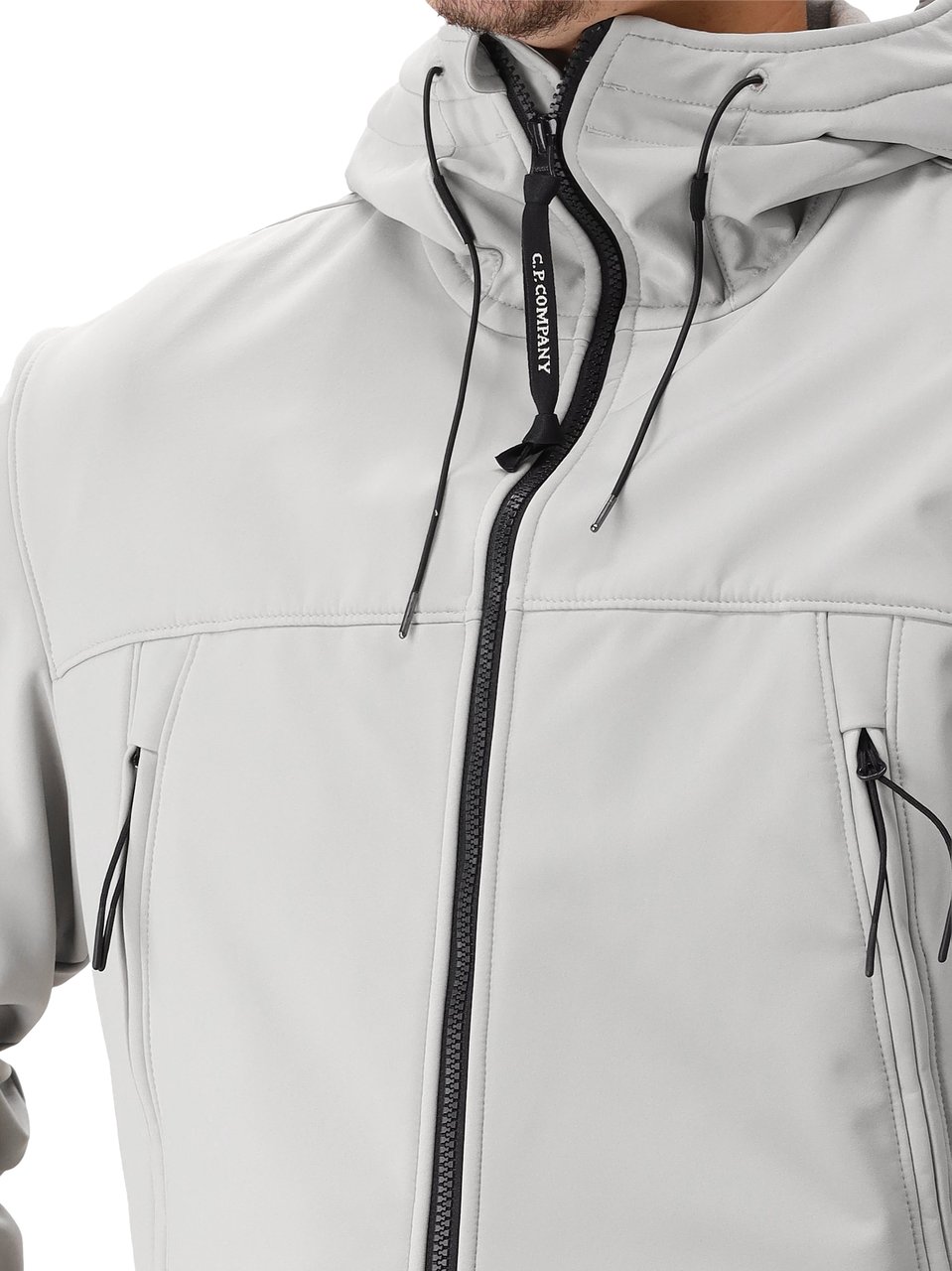 CP Company C.P. Company Jas Grijs Medium Jacket Shell-R Softshell Grijs