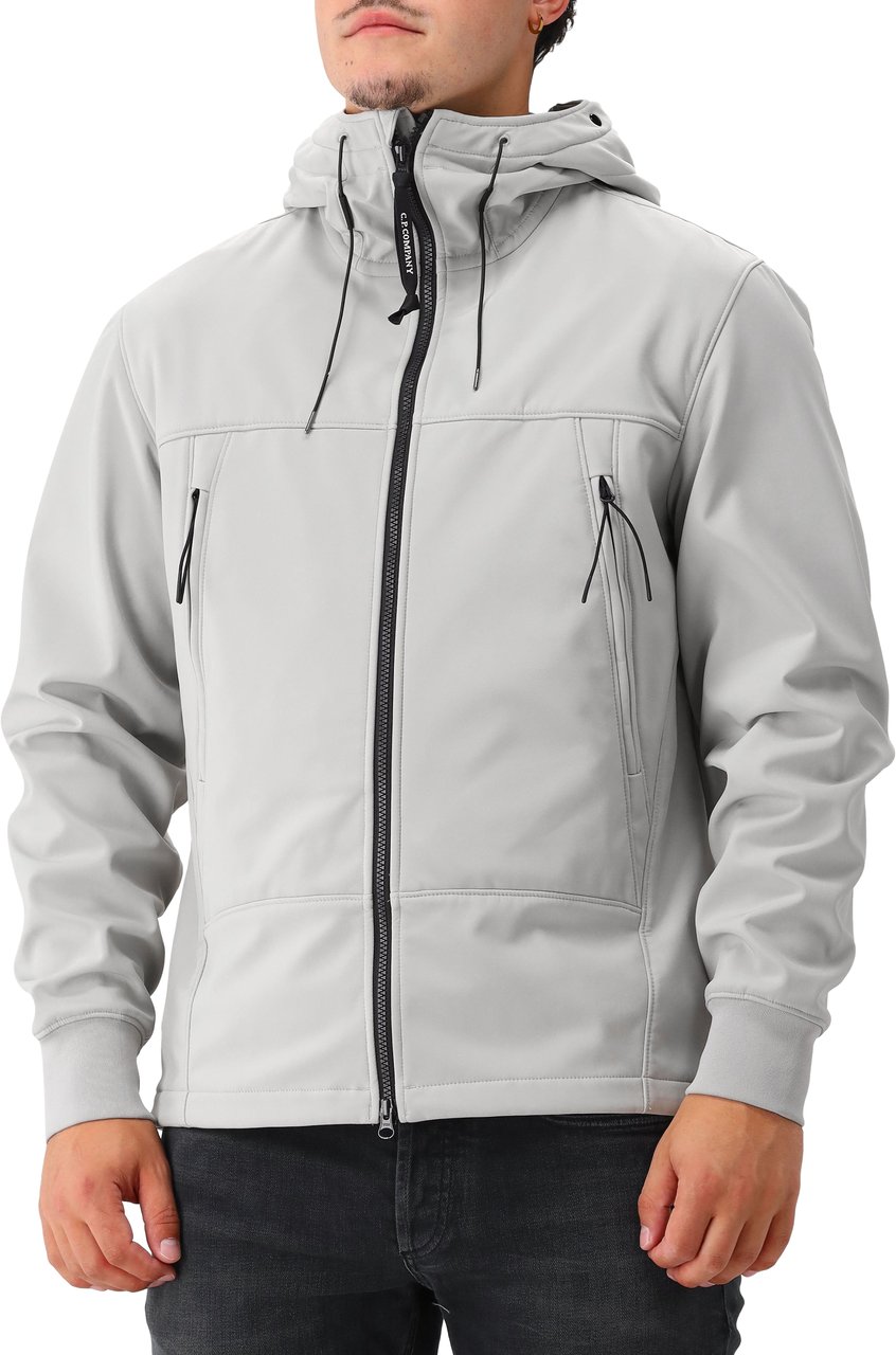 CP Company C.P. Company Jas Grijs Medium Jacket Shell-R Softshell Grijs
