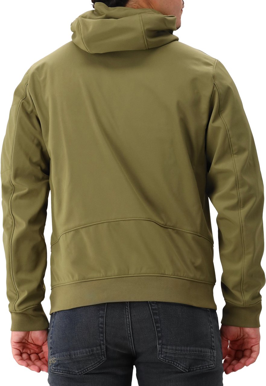 CP Company C.P. Company Jas Groen Medium Jacket Shell-R Softshell Groen