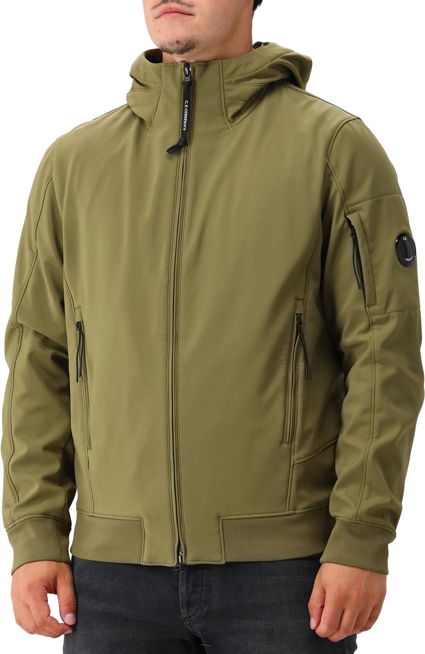 CP Company C.P. Company Jas Groen Medium Jacket Shell-R Softshell Groen