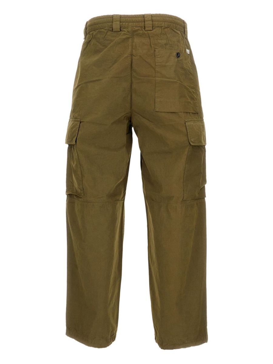 CP Company Lens Pocket Cotton Cargo Pants Groen