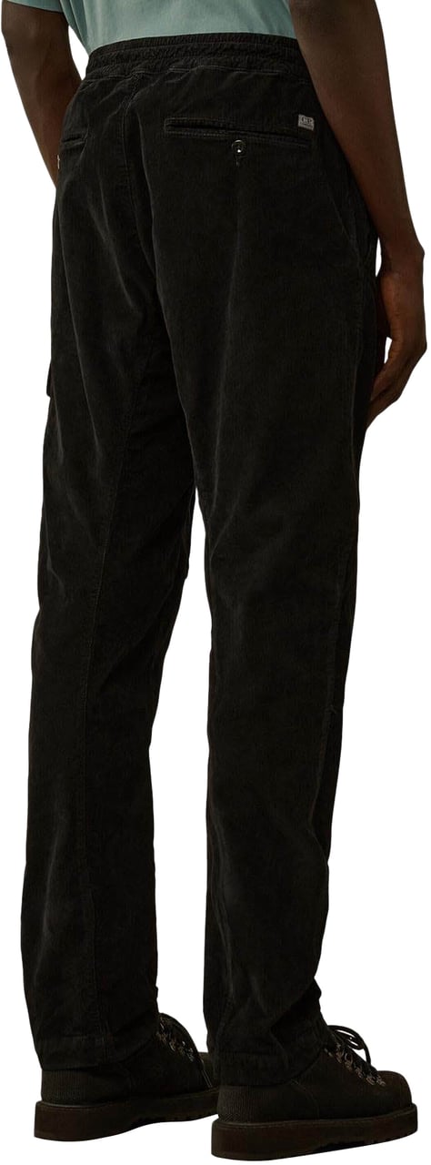 CP Company Heren Curduroy Cargo Pants Zwart Zwart