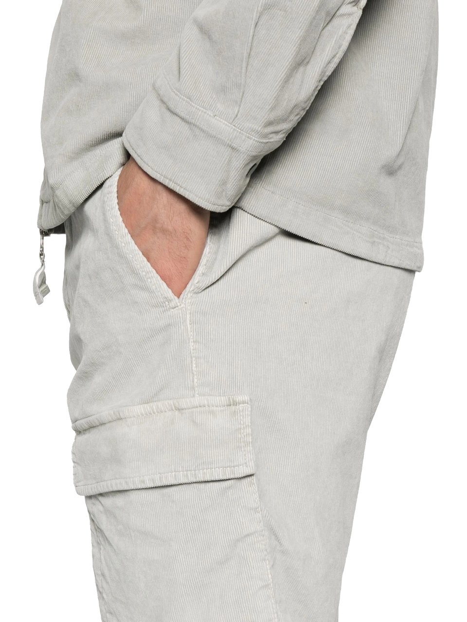 CP Company Trousers London Fog Grijs
