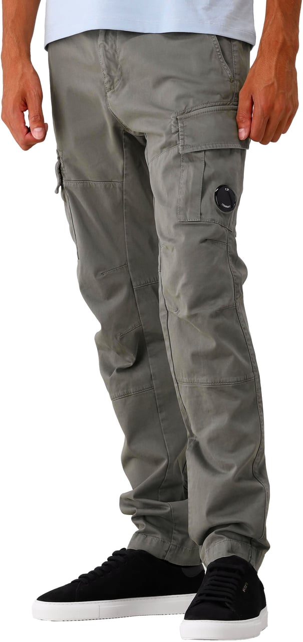 CP Company C.P. Company Cargobroek Groen Stretch Satin Groen