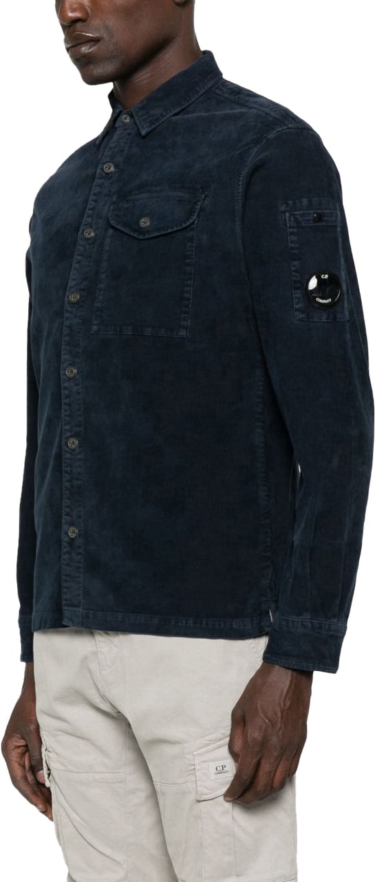 CP Company Shirts Blue Blauw