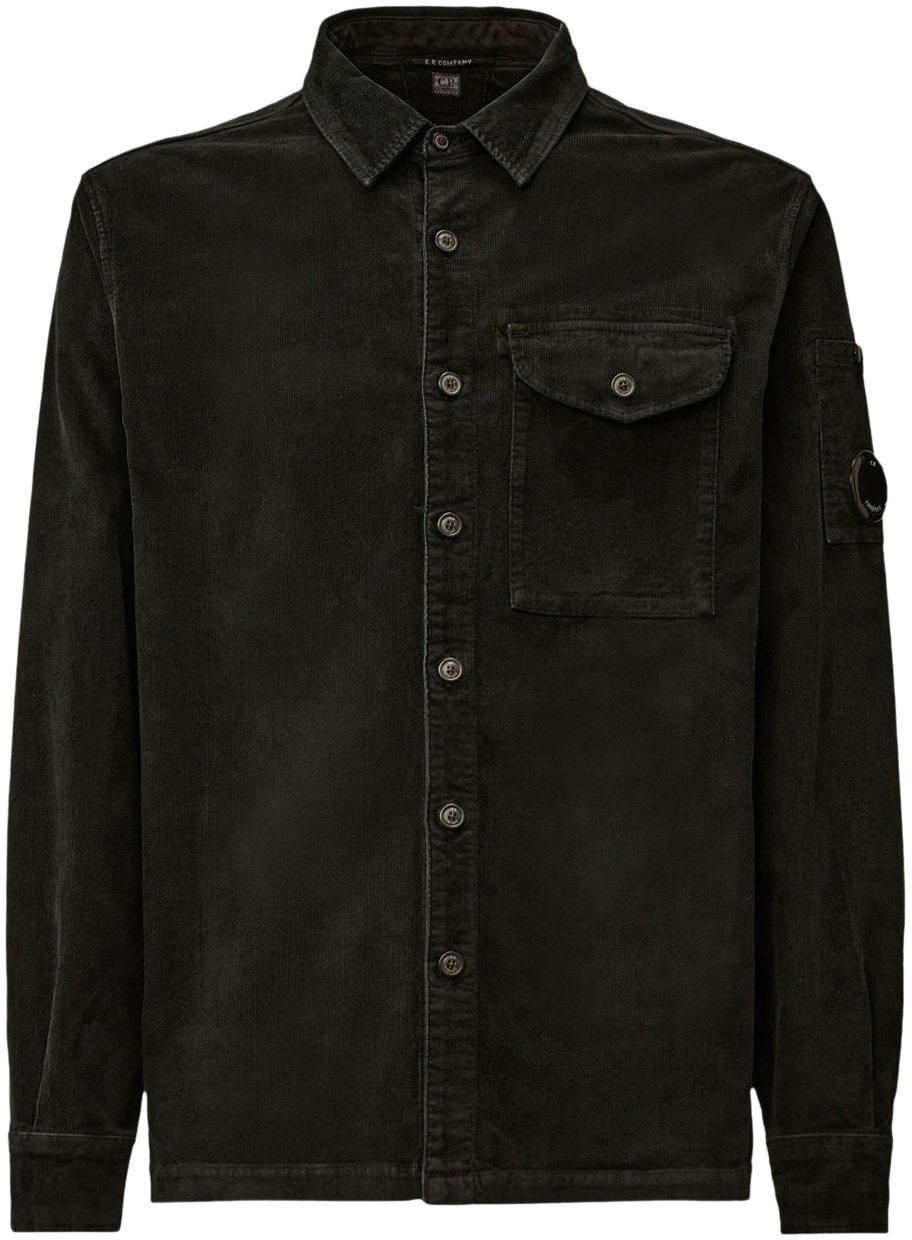 CP Company Shirts Black Zwart