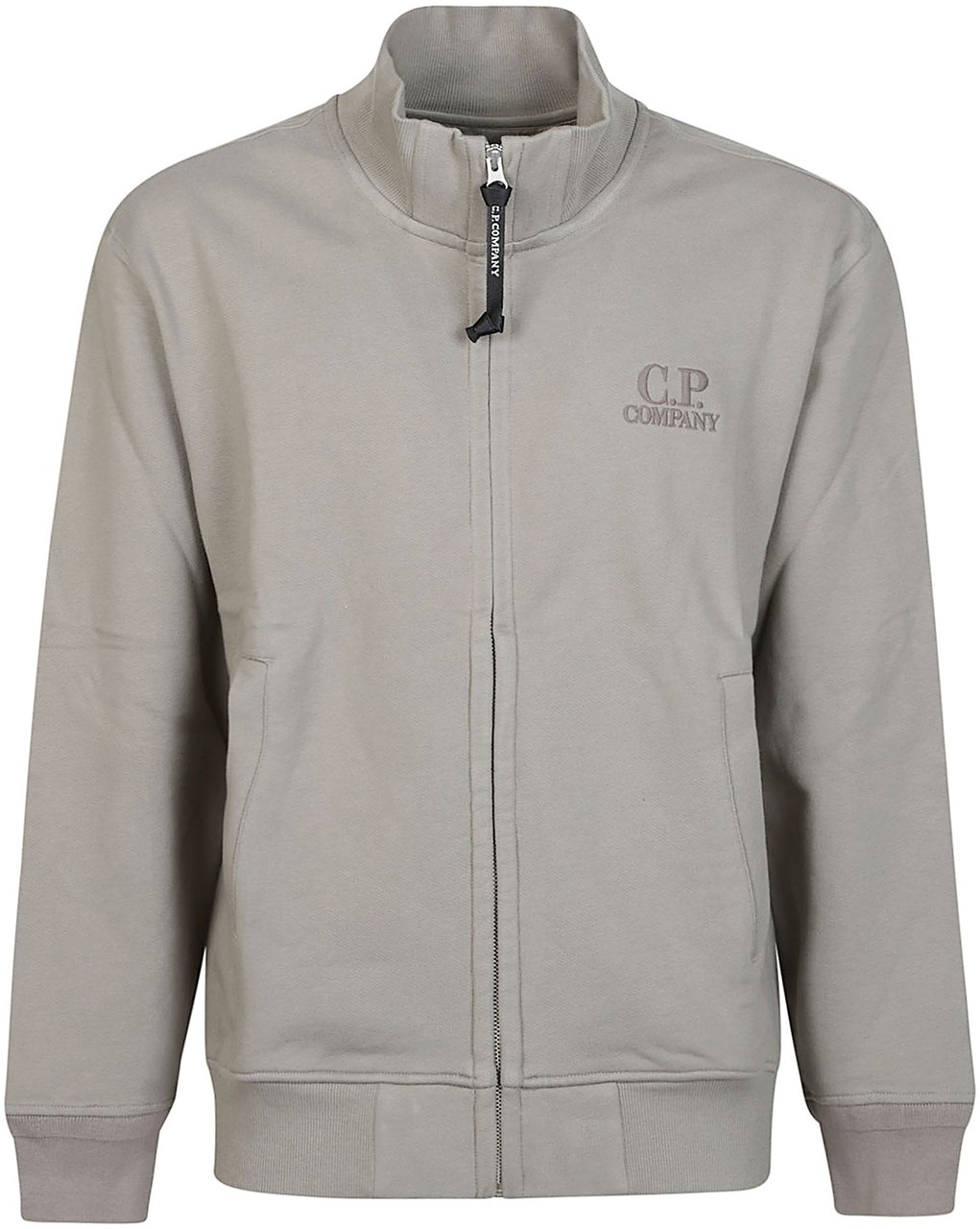 CP Company Full Zip Sweatshirt Brown Bruin