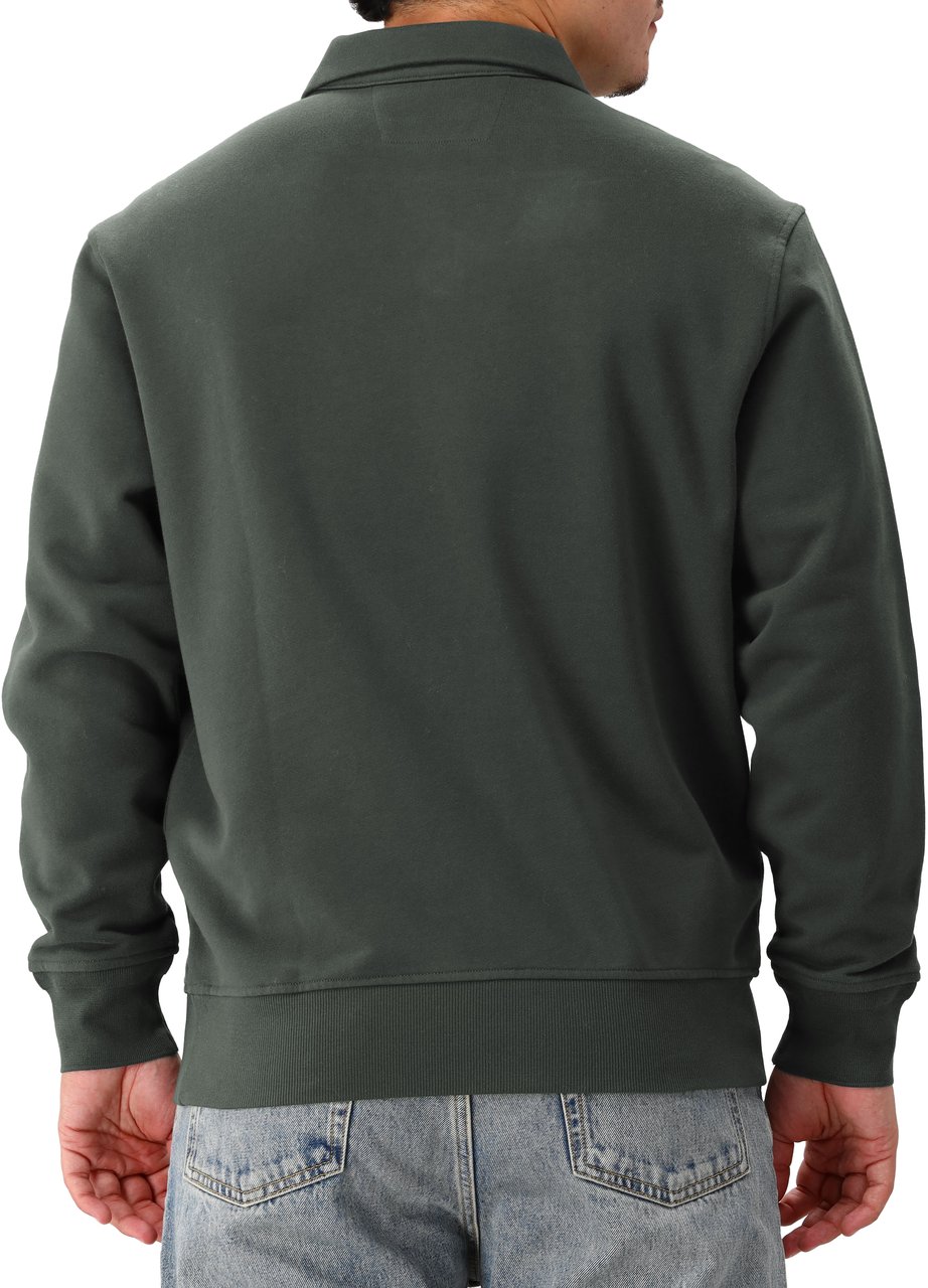 CP Company C.P. Company Sweater Grijs Half Zip Grijs