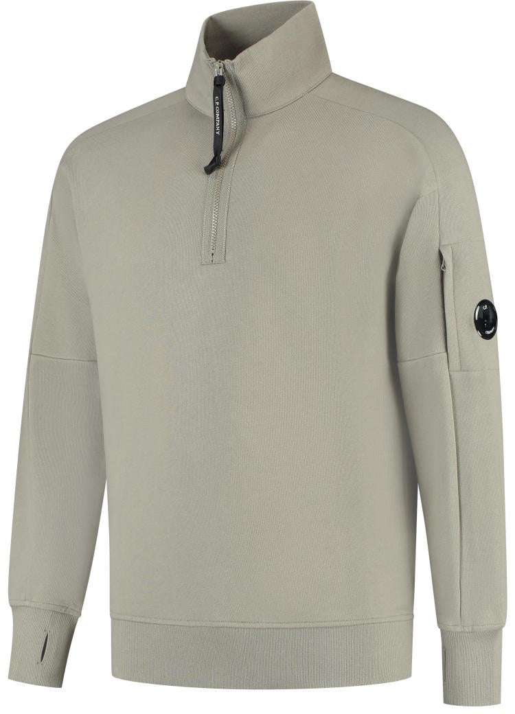 CP Company Sweatshirts - Polo Collar Groen