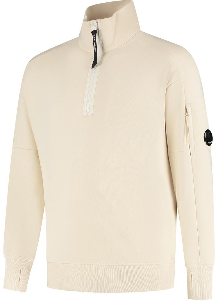 CP Company Sweatshirts - Polo Collar Beige