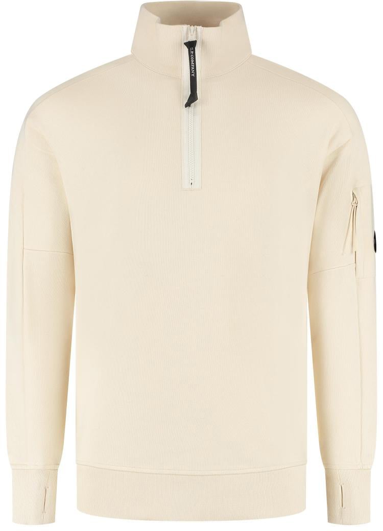 CP Company Sweatshirts - Polo Collar Beige