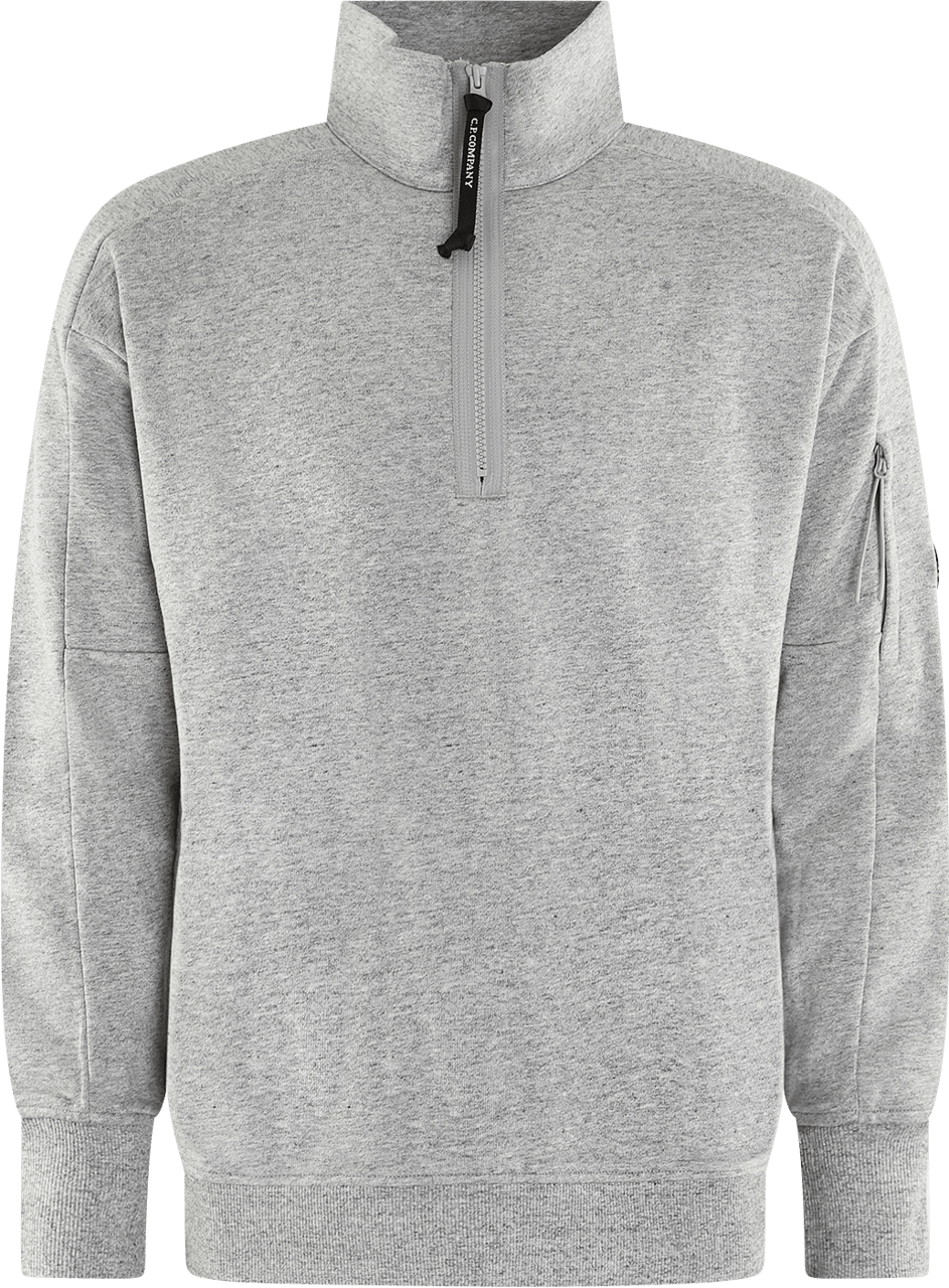 CP Company Heren Sweatshirts - Polo Collar Grijs