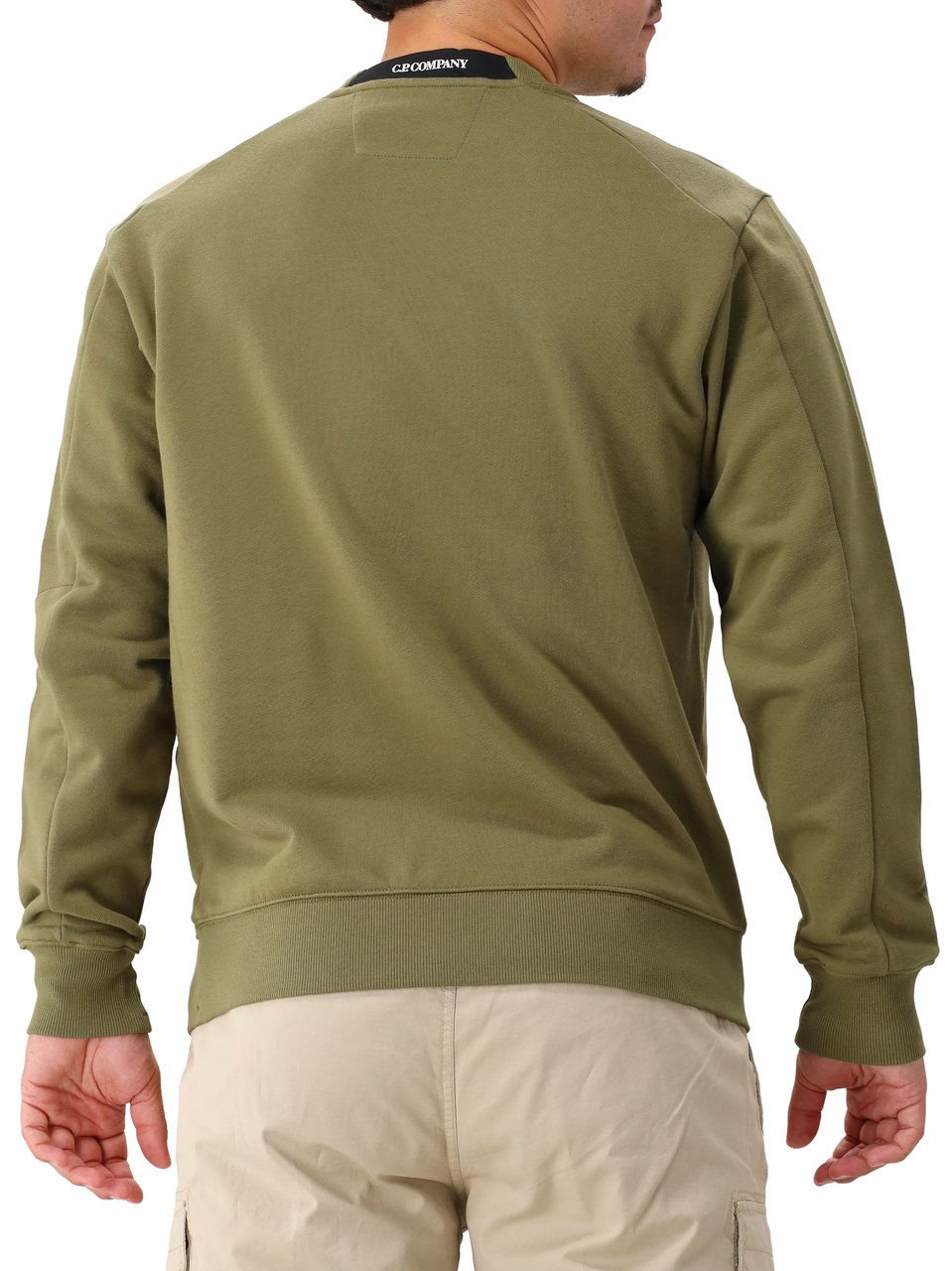 CP Company C.P. Company Sweater Groen Lens Groen