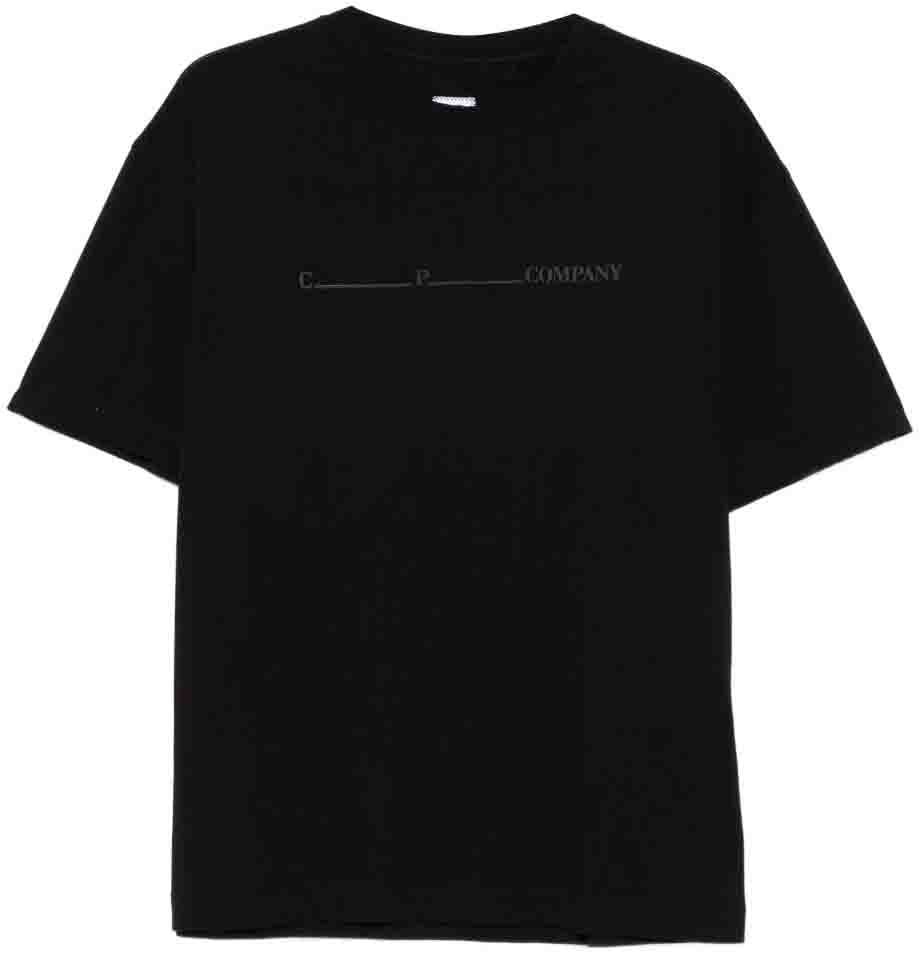 CP Company T-Shirts And Polos Black Zwart