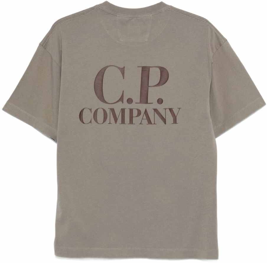 CP Company T-Shirts And Polos Beige Beige