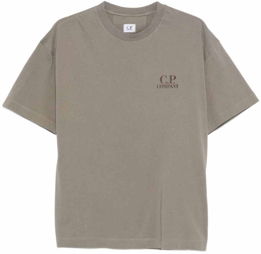 CP Company T-Shirts And Polos Beige Beige