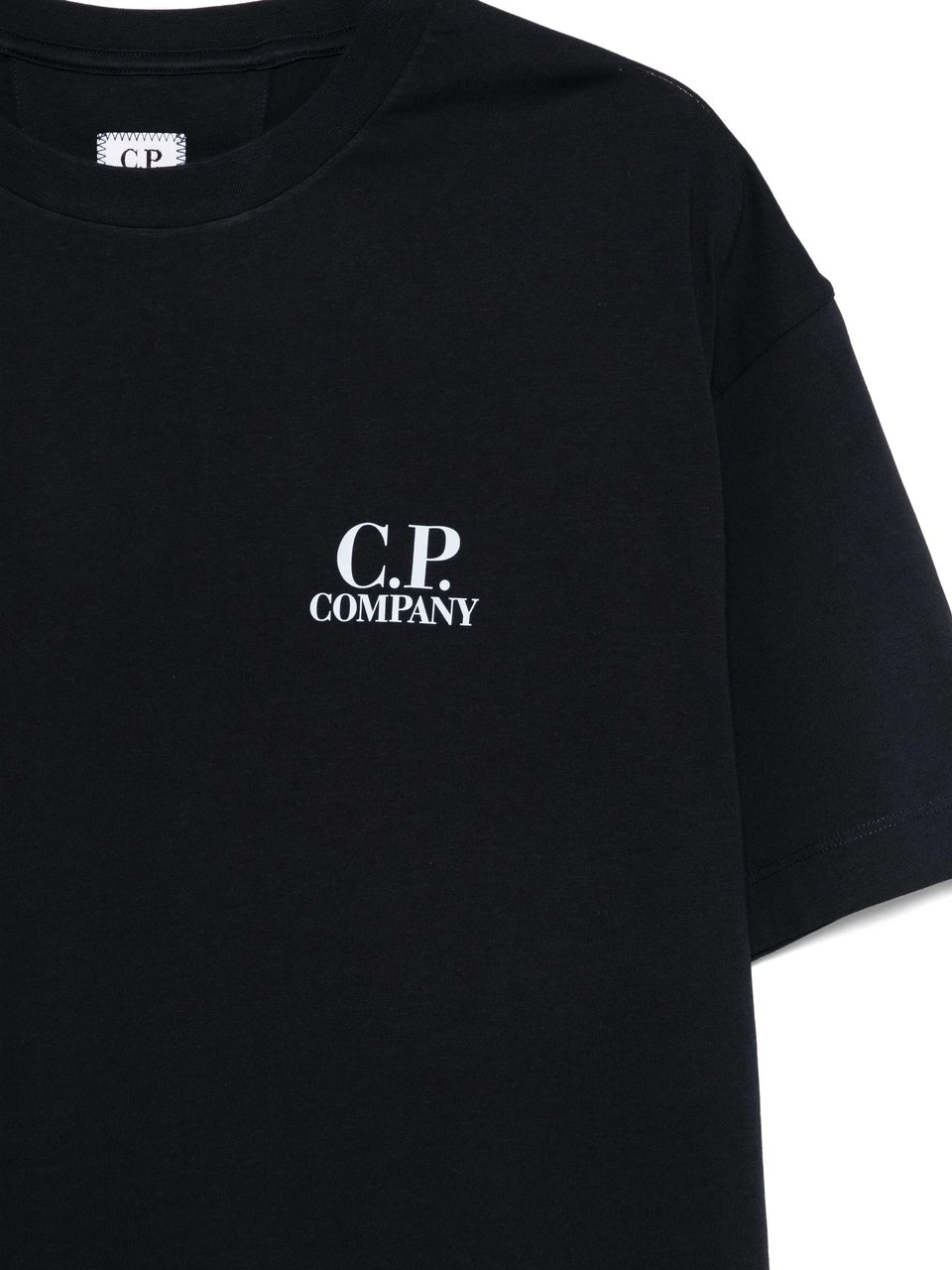 CP Company T-Shirts And Polos Black Zwart